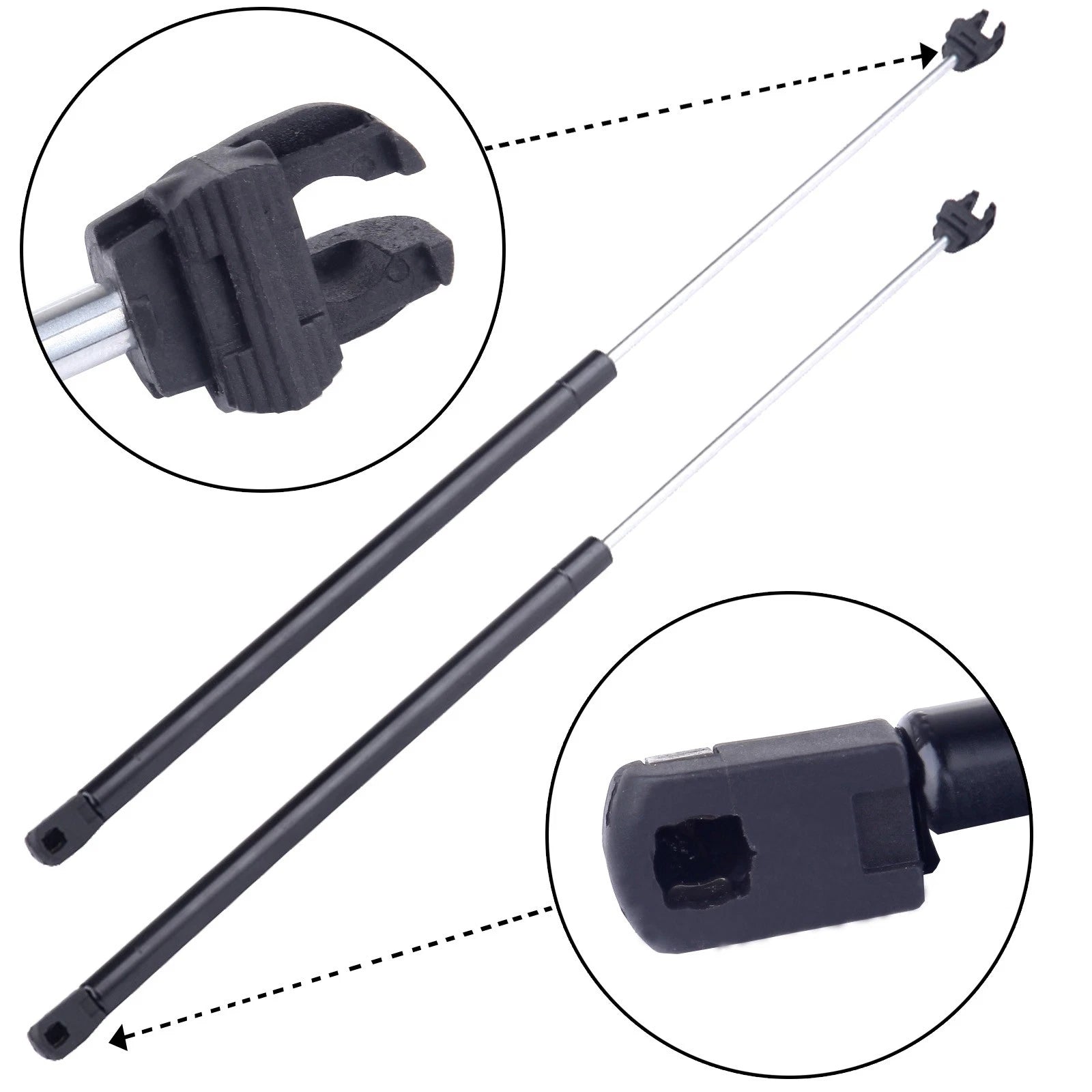 2 Front Hood Gas Lift Supports Struts for Chrysler 300M, Dodge Intrepid (1999–2004)
