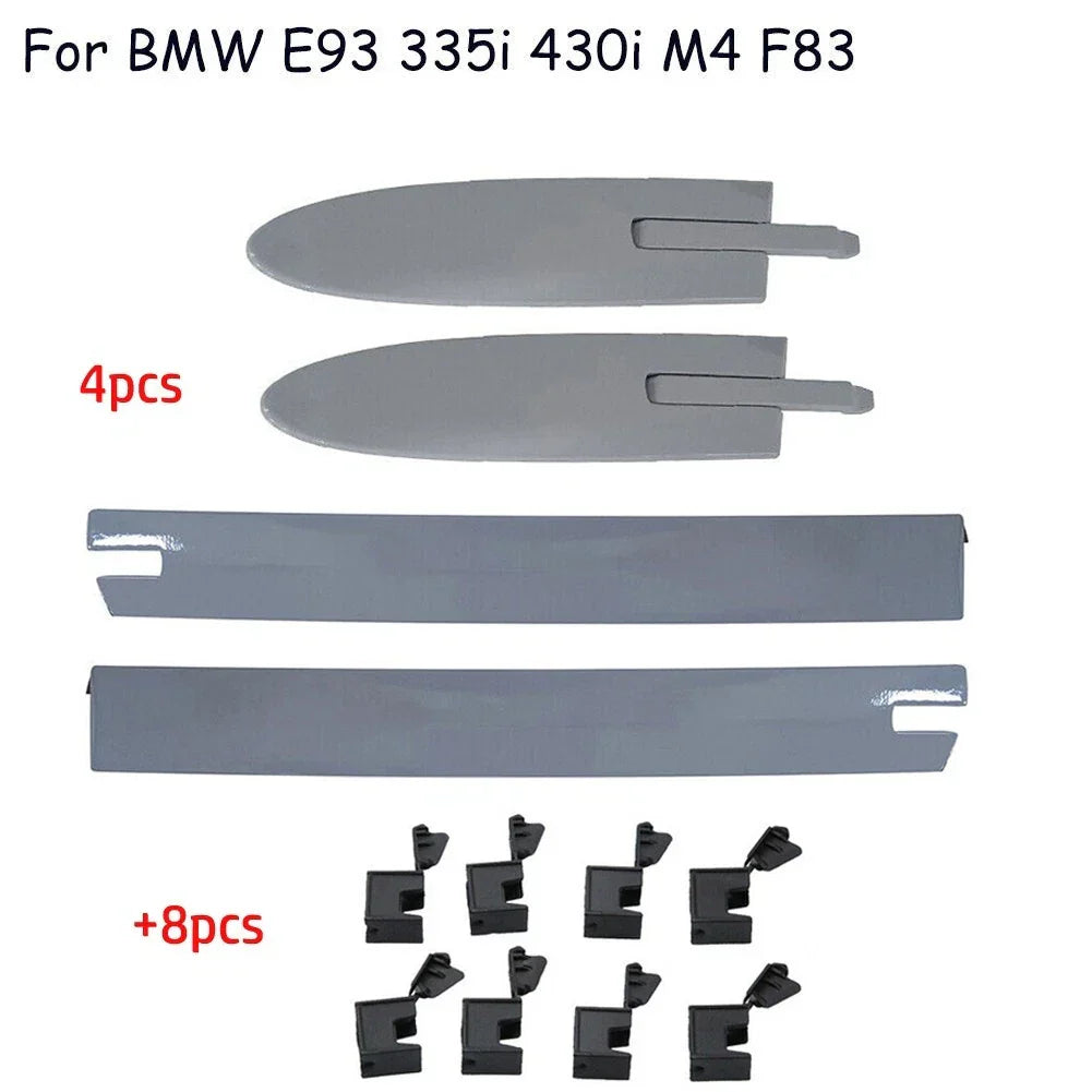 Roof Top Hinge Cover Left Right Clip Pair for BMW 3 Series (E93) (2007–2013)
