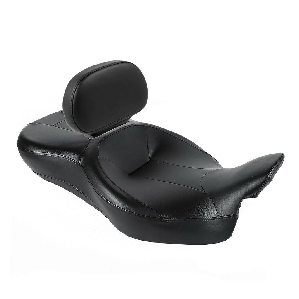 Driver Passenger Seat & Rider Backrest Pad for Harley Electra Glide (2009–2023)