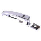 Silver Front Left LH Exterior Door Handle for Nissan X-Trail SUV (2007-2014)