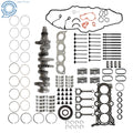 Engine Overhaul Rebuild Kit with Crankshaft & 4X Con Rods for Hyundai KIA
