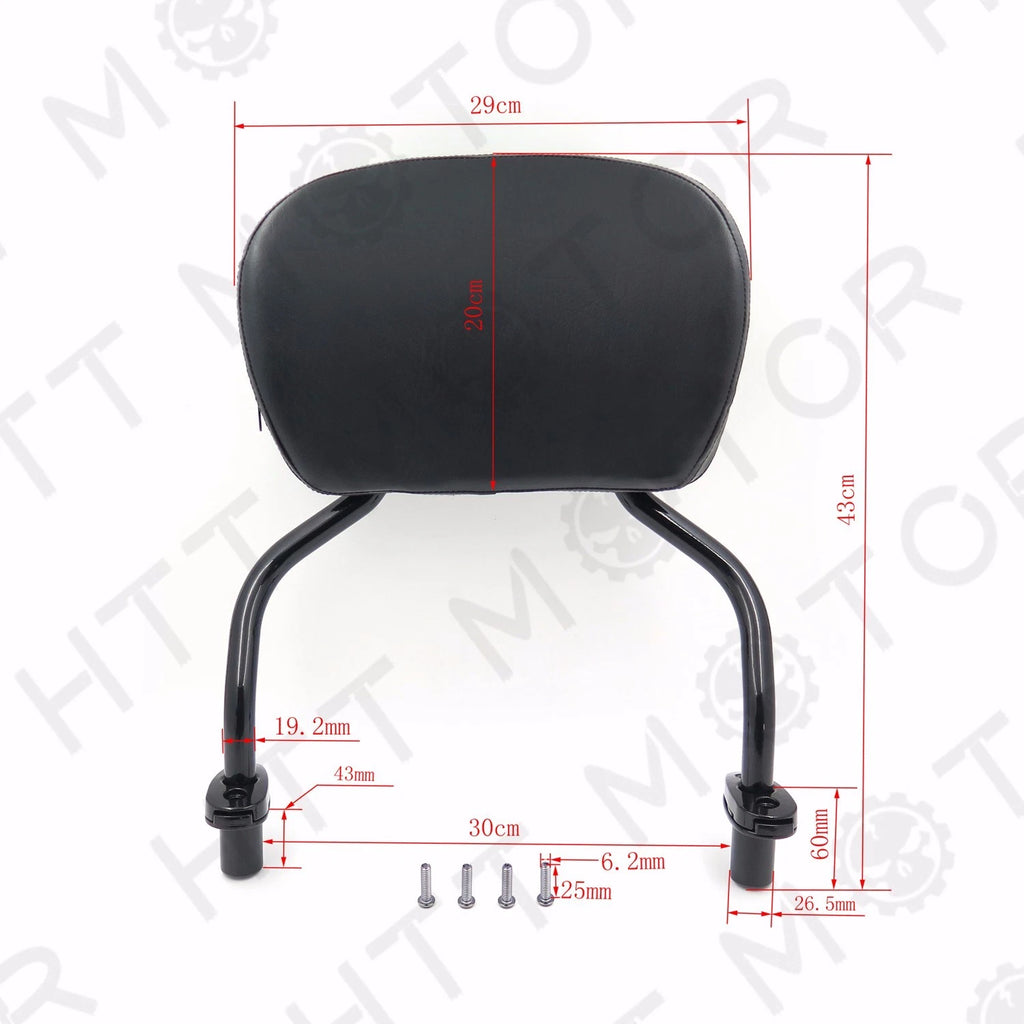Detachable Sissy Bar Pad Backrest for Harley FLRT Freewheeler (2015–2020)