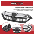 Front Bumper Upper Grille for Honda CR-V (2017–2019)
