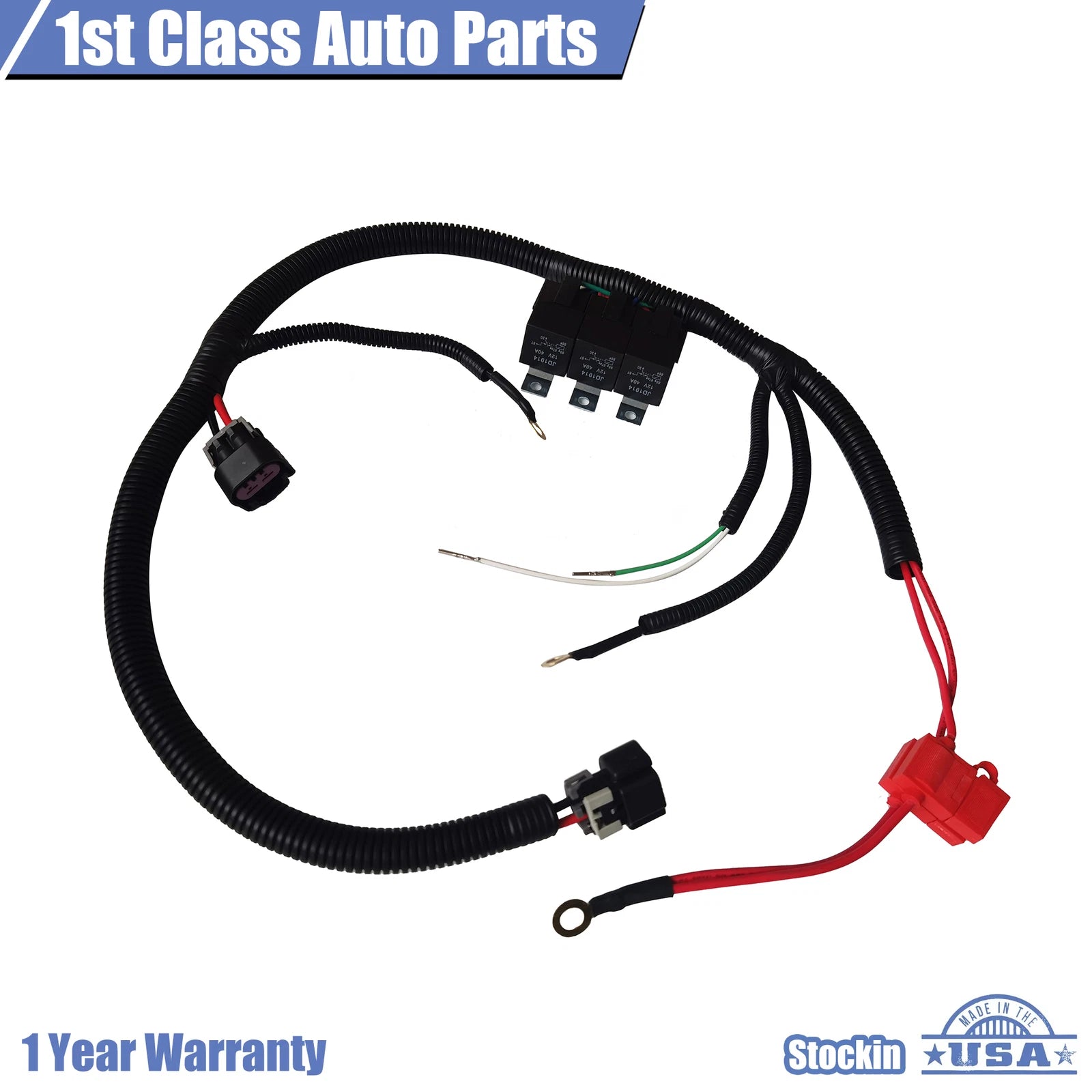 Dual Electric Fan Wiring Harness for 1999-2006 Ecu Control