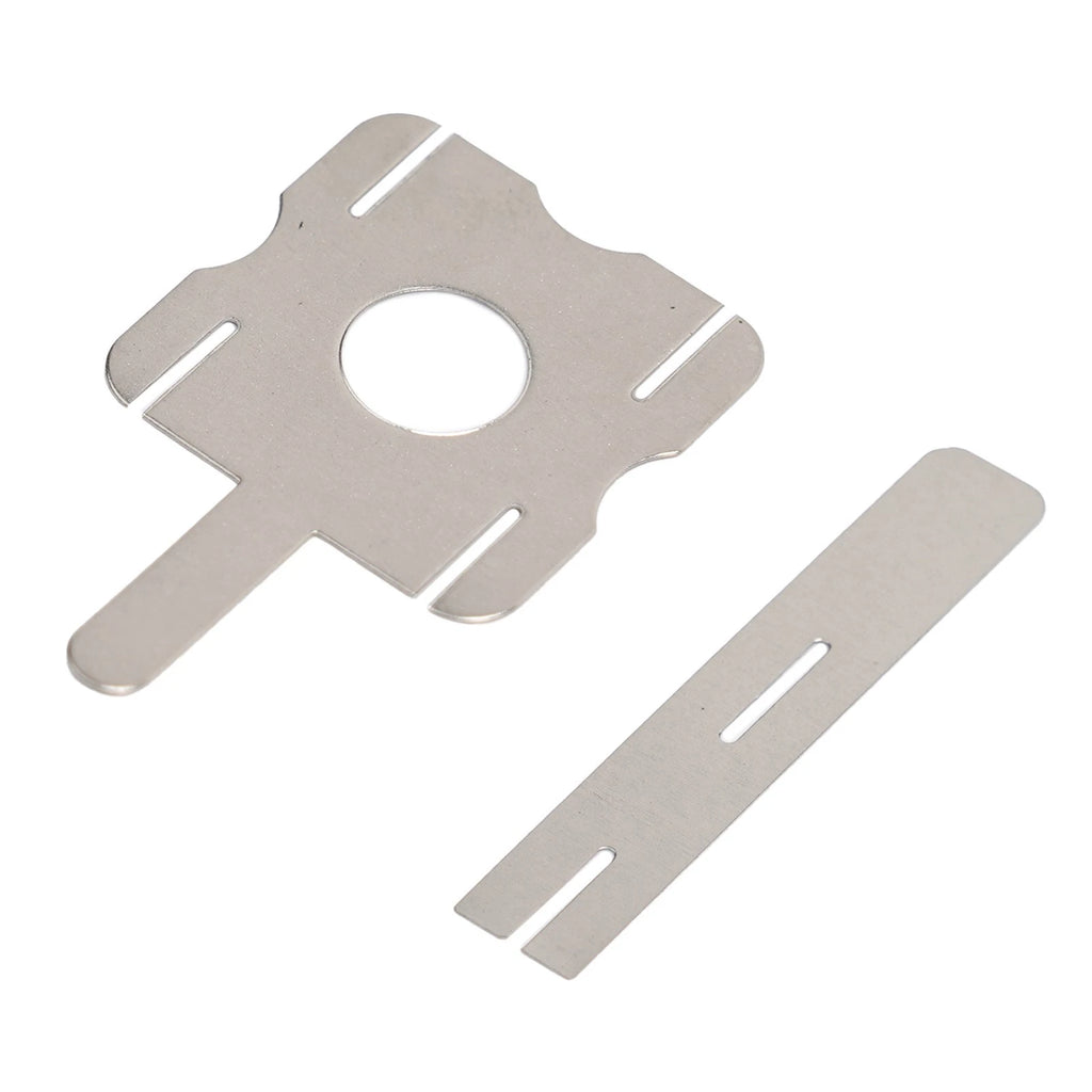 Set of 5 Nickel Plated Steel Strap Strip Sheets for Battery Pack Spot Welding