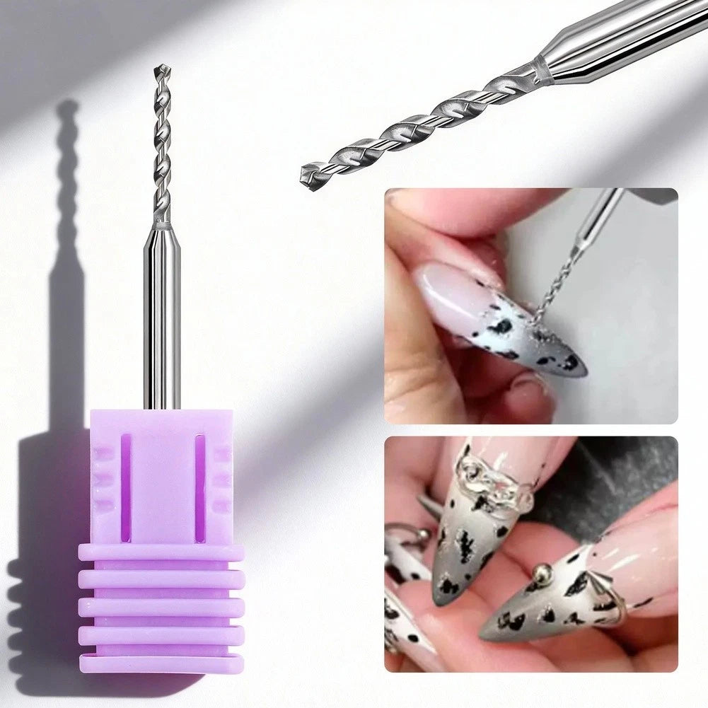 Nail Art Drill Bit for Polishing and Drilling (3.8x0.2x1cm)