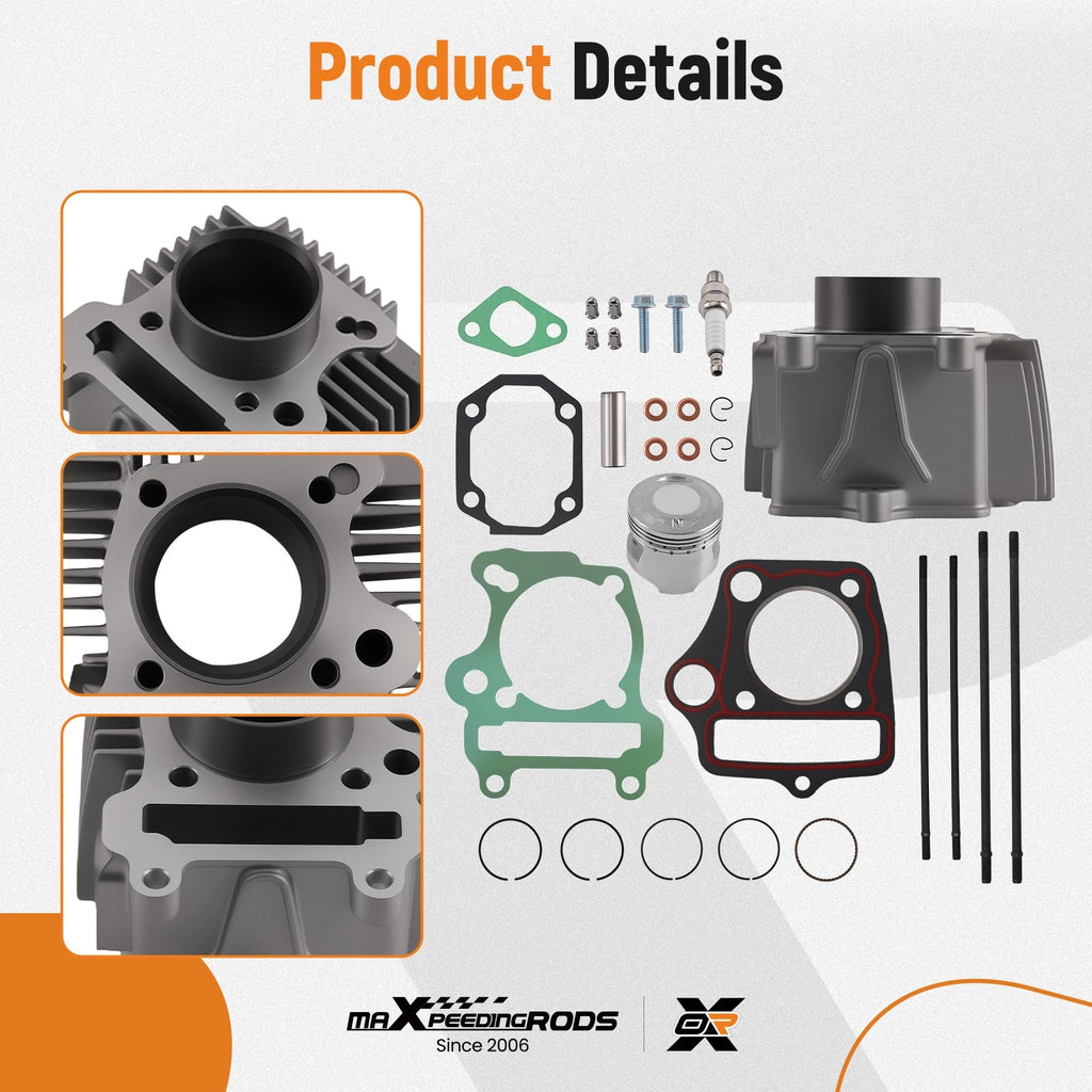 Piston Gasket Stud Top End Set for Polaris Outlaw 90 (2007–2016)