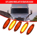 Set of 5 LED Roof Clearance Marker Lights for Freightliner Cascadia