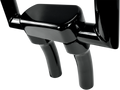 Handlebar Riser & Top Clamp Kit for LA Choppers (5-1/2", Black)