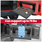 Rear Door Tailgate Table Cargo Shelf Rack for Jeep Wrangler JK JKU (2007–2019)