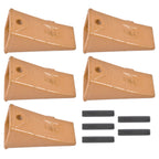 Set of 5 Dirt Bucket Teeth for X156 X156S
