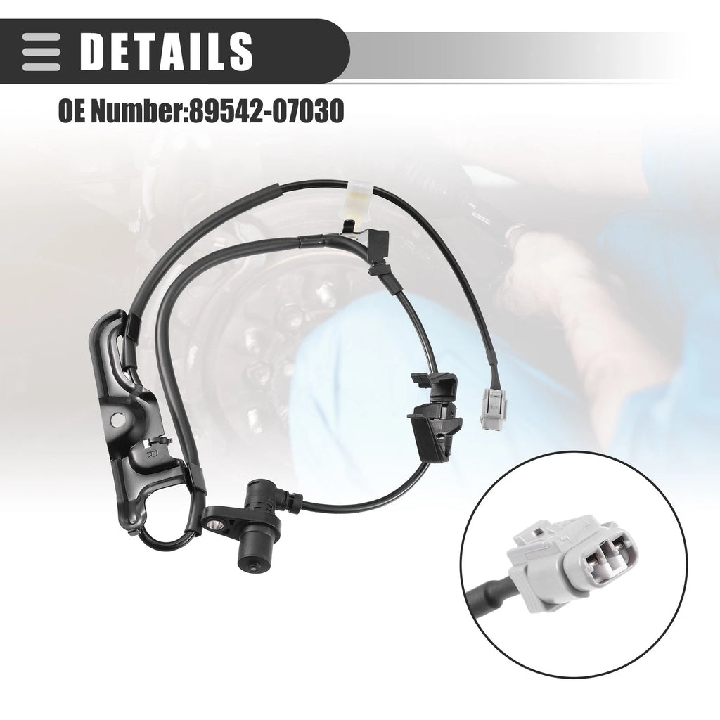 Front Right ABS Wheel Speed Sensor 89542-07030 for Toyota Camry (2007–2011)