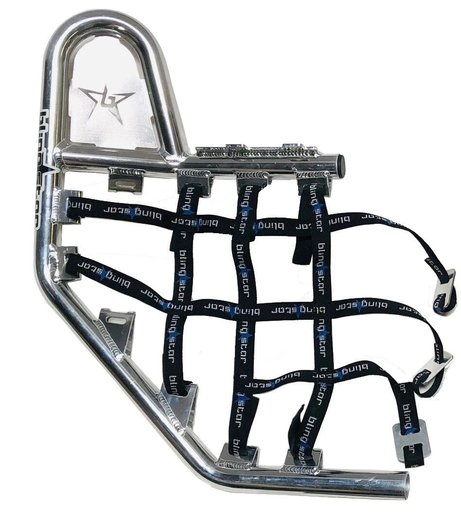 Blingstar Nerf Bars for Yamaha YFZ450 (2004–2013) Polished Finish