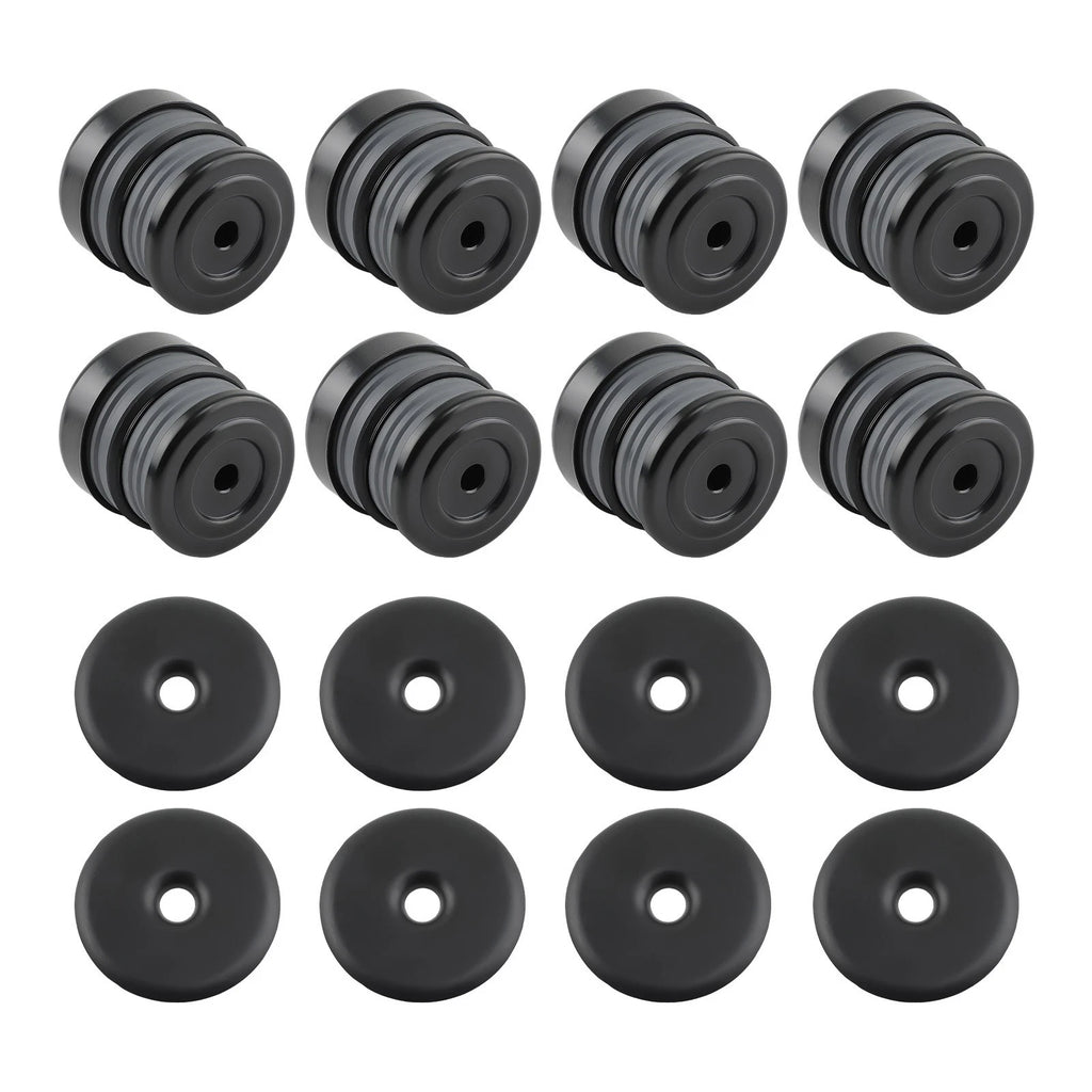 Silicone Body Mount Bushings Kit for Ford Super Duty Crew Cab (2008–2024)