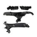 Set of 4 Front Bumper & Headlight Support Brackets for Honda CR-V (2007–2011)