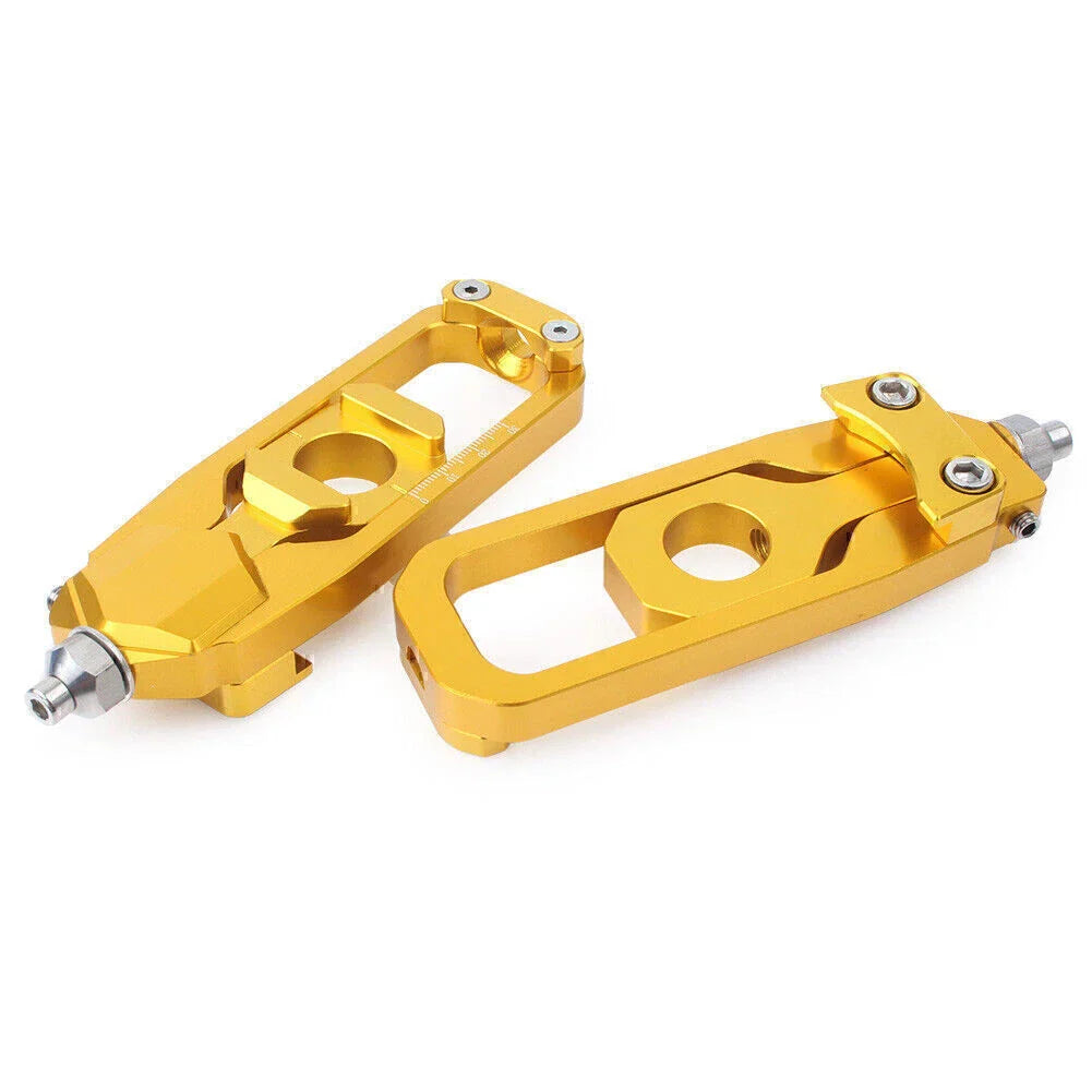 Aluminum Chain Adjusters for YAMAHA MT-09/FZ (2013-2016) Gold
