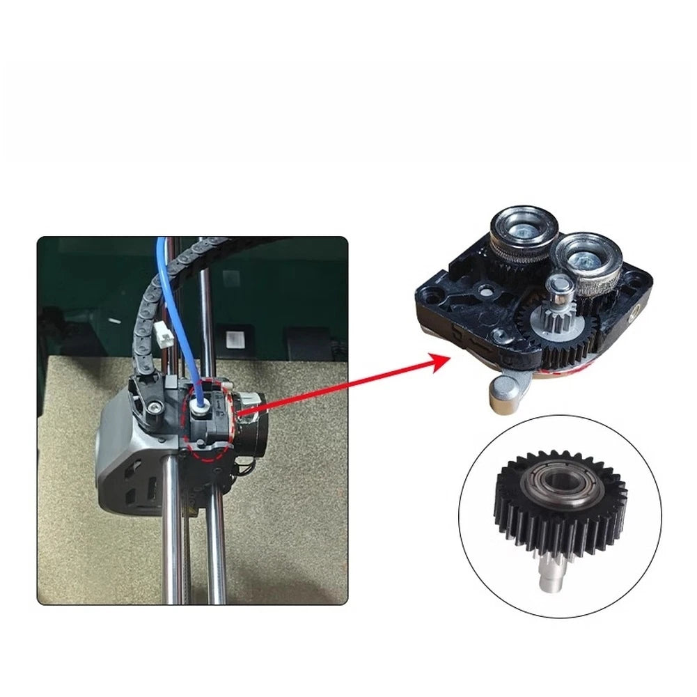 Stepper Motor for 3D Printer Repair (Fit Extruder Gear Dual Drive)