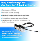 814102Y000 Rear Left Power Door Lock Actuator for Hyundai IX35 (2009–2015)