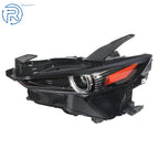 Clear Lens Full LED Headlight for Mazda CX-30 (2020–2022) Black Driver Side