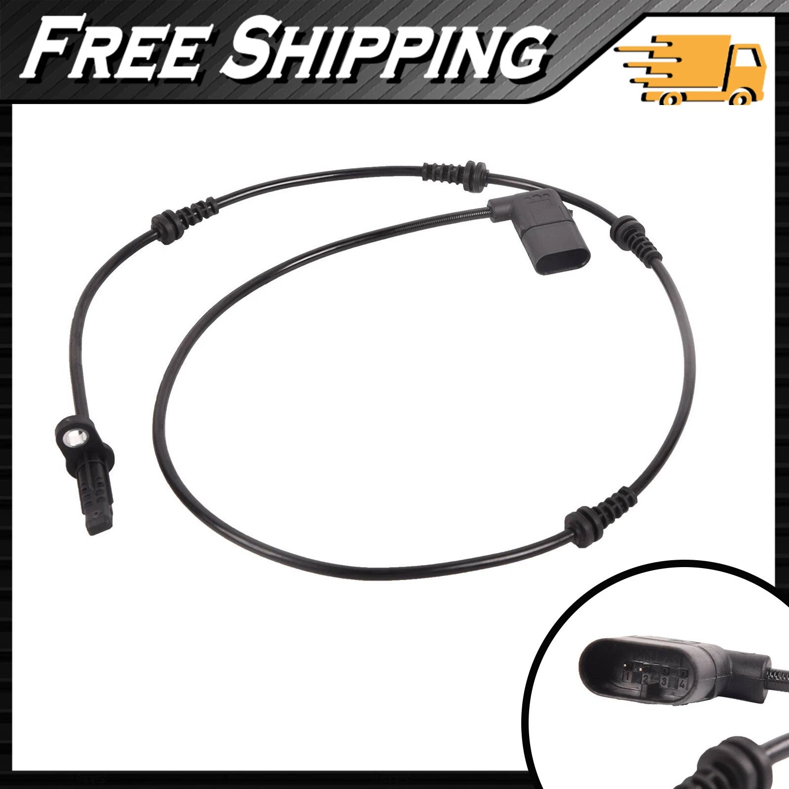 Front ABS Speed Sensor for Mercedes W222 S550 S63 AMG (2014–2020)