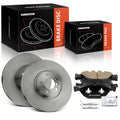 Front Disc Brake Rotors & Ceramic Pads for BMW X5 (2002–2006)