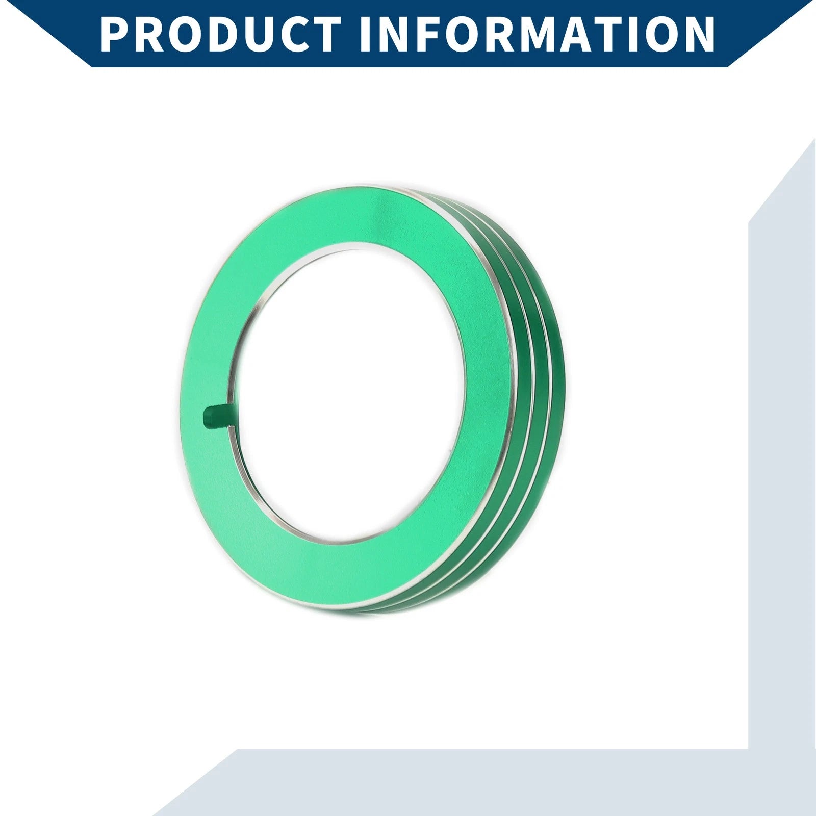 Headlight Switch Knob Cover Ring for Ford Mustang (2015–2020) Green