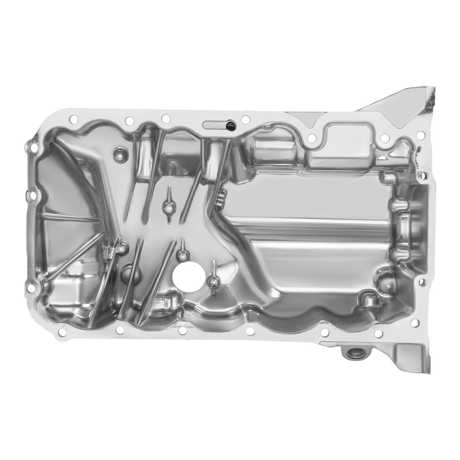 Silver Aluminum Oil Pan for BMW X1 X2 Mini Cooper Clubman Countryman (2011–2023)
