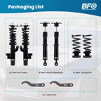 BFO Adjustable Coilovers for Mazda 3 BK BL (2004–2013)
