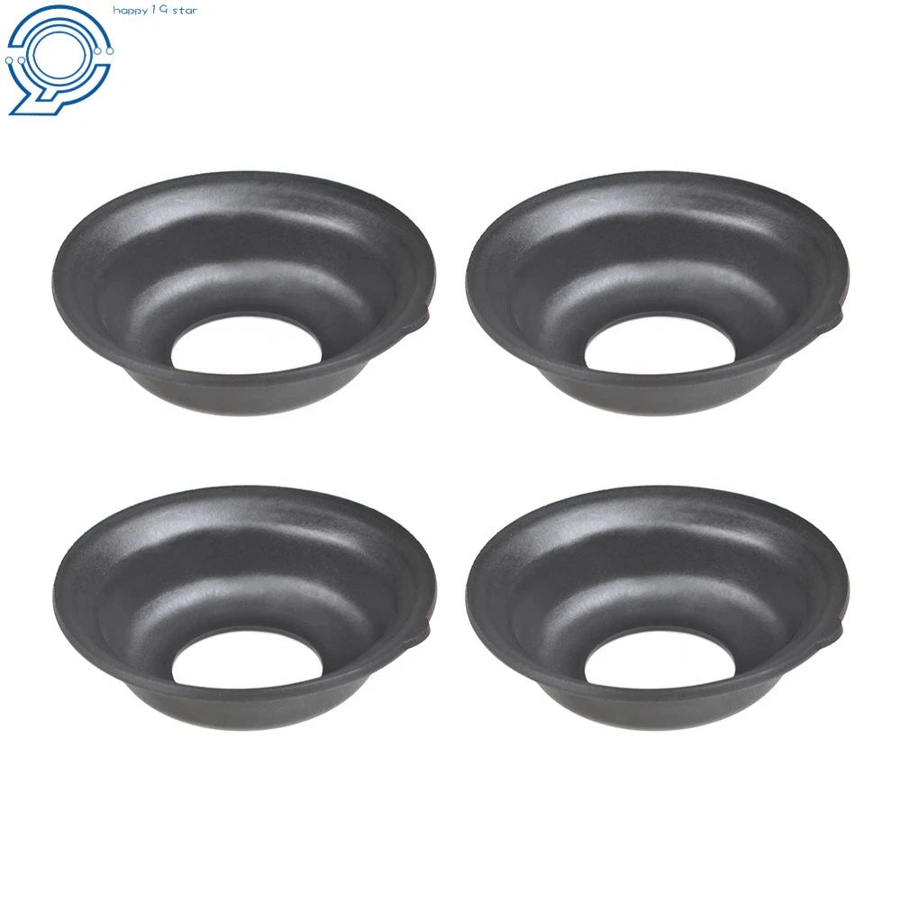 Set of 4 Carburetor Slide Diaphragms for Yamaha XJ650L Seca Turbo (1982–1983)