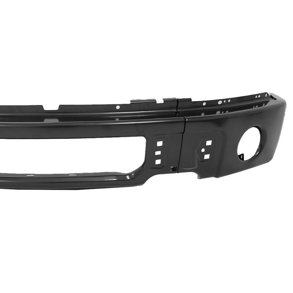 Front Steel Bumper Face Bar w/ Fog Light Hole for Ford F150 (2009–2014)