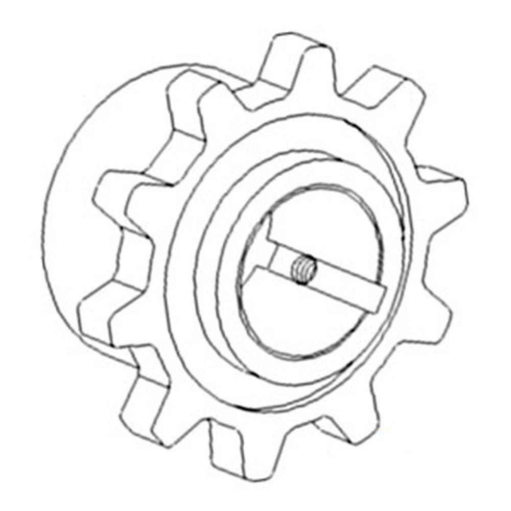 Feederhouse Chain Sprocket for John Deere 9410 9510 9550 9650 (H159613)