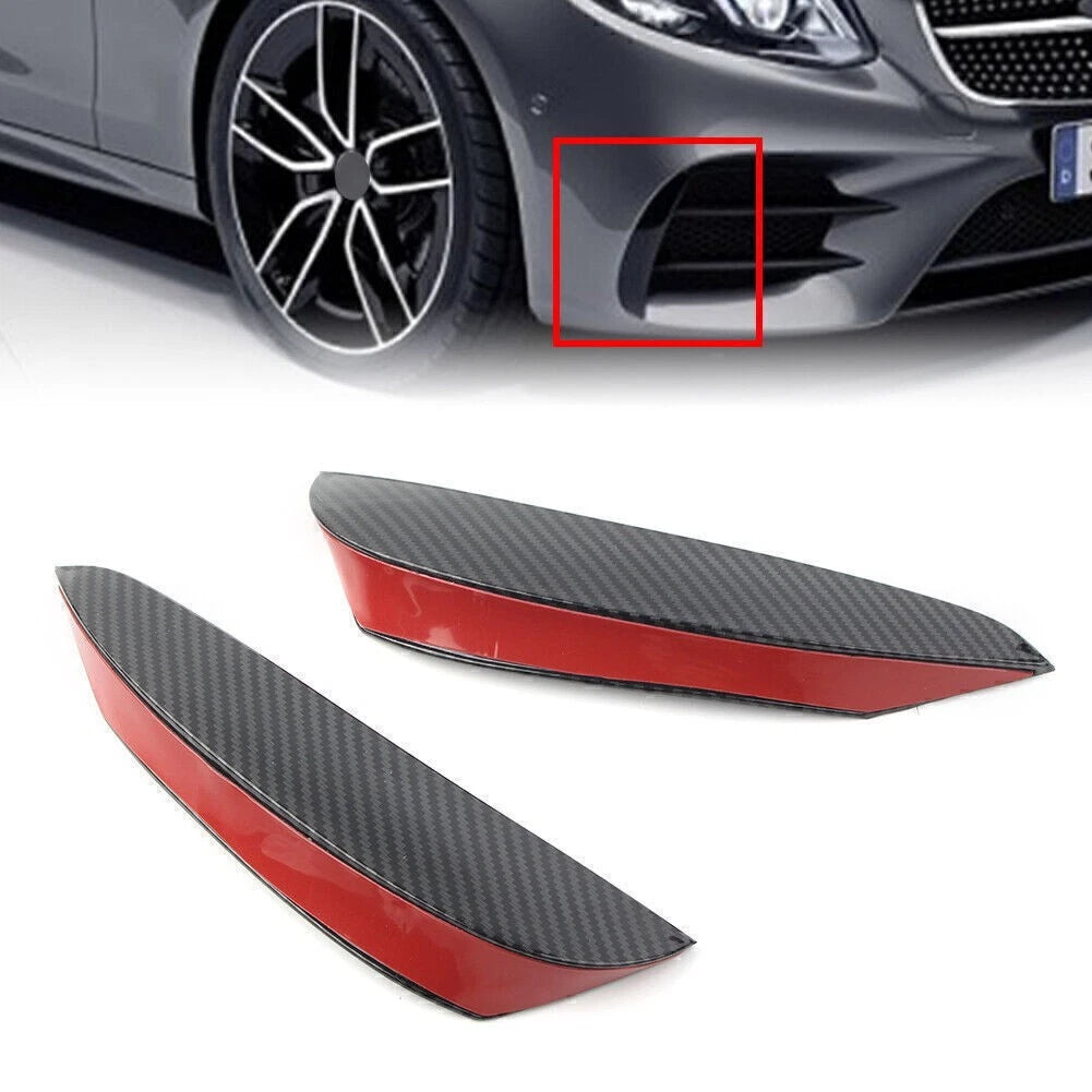 Carbon Front Bumper Lip Spoiler Splitter for Mercedes Benz E W213 (2017–2023)
