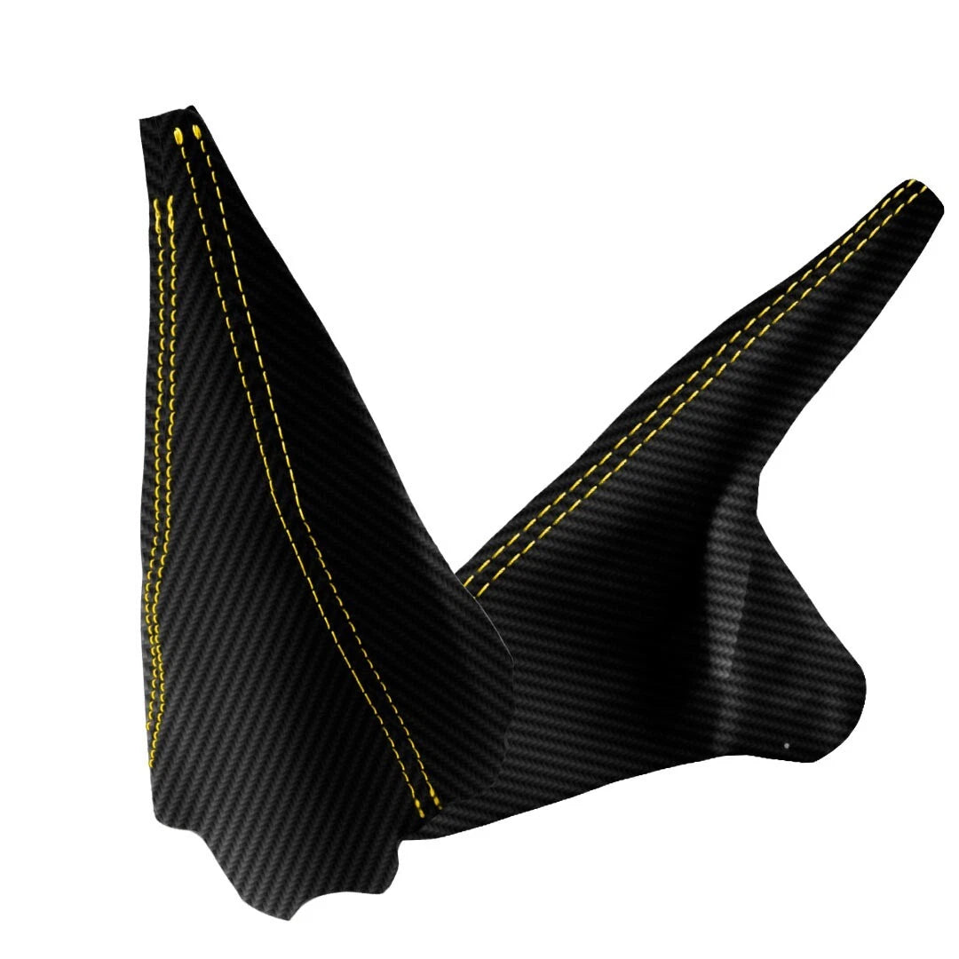 Manual & E Brake Boot PVC Carbon Fiber for Ford Mustang (1994–2004)