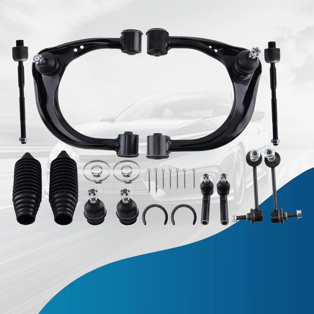 Front Upper Control Arm Ball Joint Sway Bar Tie Rod for 4Runner GX470 (2003–2009)