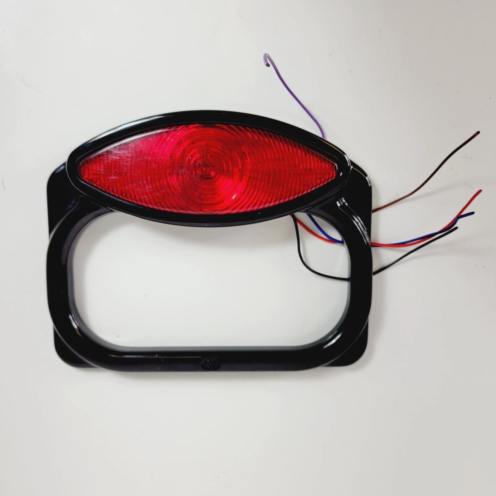 License Plate Rear Light Mount Frame for Harley Chopper Shovelhead (1970–1984)