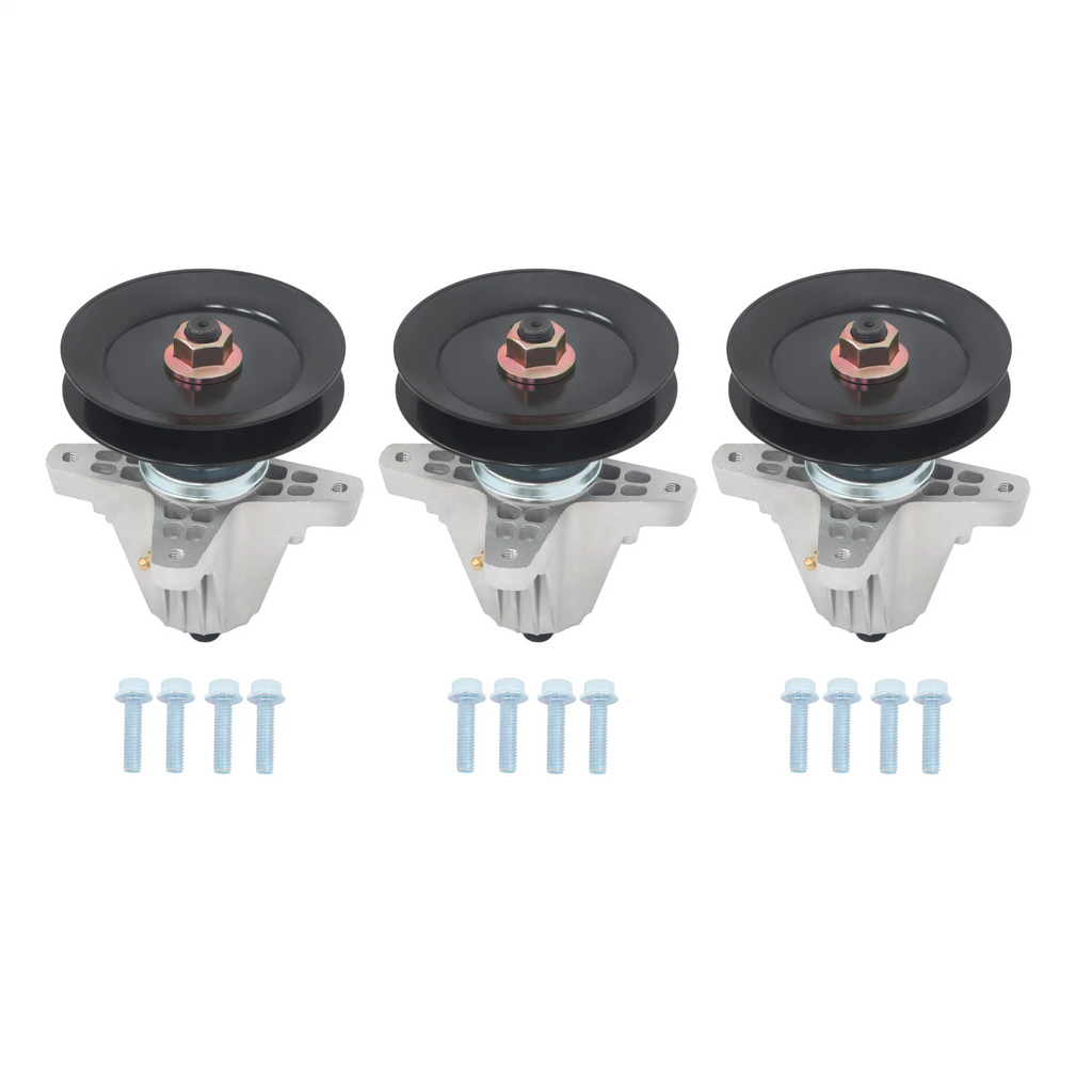 Set of 3 Spindles for Cub Cadet Troy-Bilt Mustang Z50 (50-Inch Deck)
