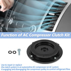 A/C Compressor Clutch Hub Plate for Ford Fusion (2013–2016) 7SBH17C