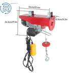 Electric Hoist PA200 for 440lbs Capacity with 14 FT Wired Remote Control