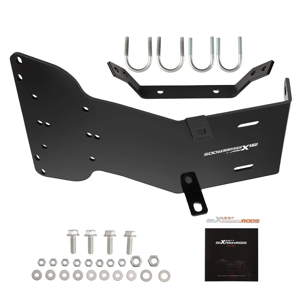 Winch Mounting Plate Bracket Fits For Honda Rancher ATV Powder Coated Steel