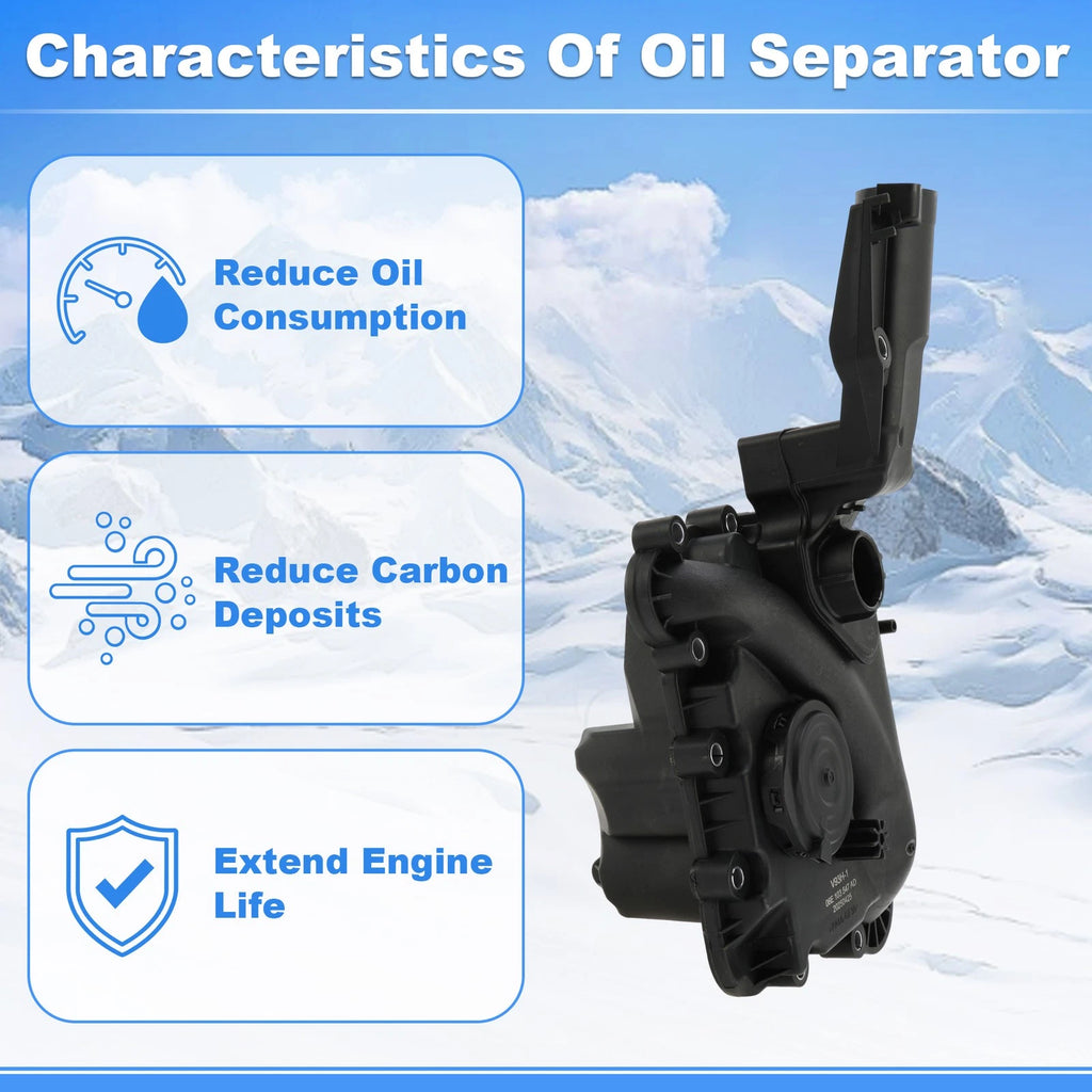 Engine Crankcase Vent Valve Oil Separator No.06E103547AD for Audi A4 3.0L (2013–2015)