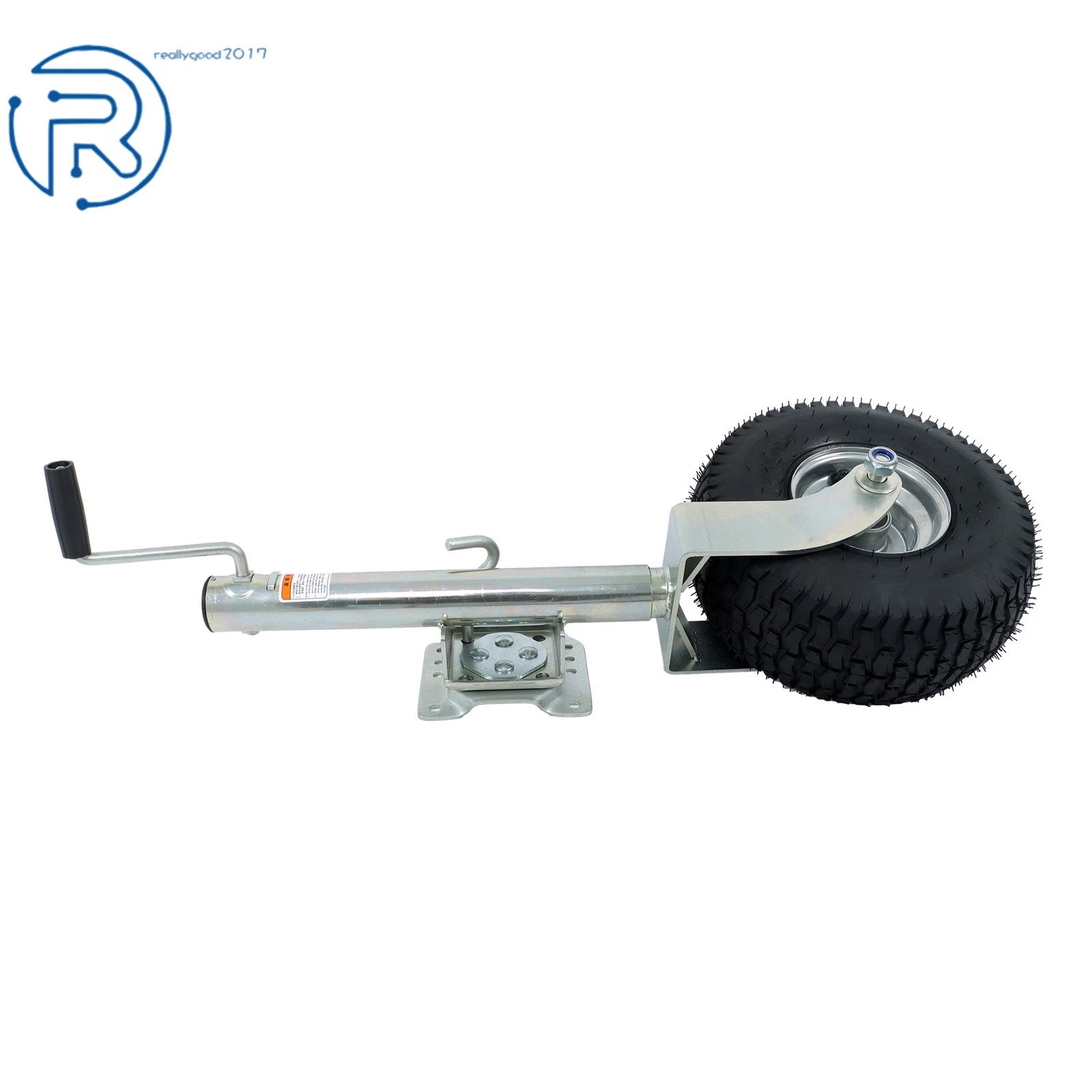 Trailer Jack for Beach Boat Trailer (2000 lbs, 13.38 in)