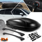 Aluminum Cross Bar Roof Rack for Subaru Forester (2014–2018) + Cargo Box & Keys