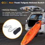 Tailgate Trunk Release Switch for Chrysler Town & Country (2001–2010) No.901470