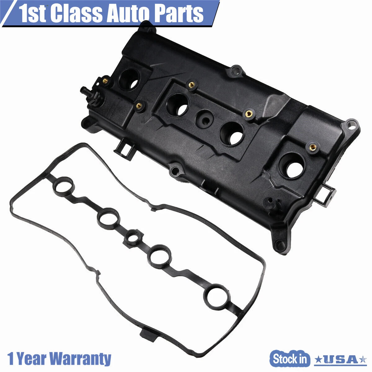 Engine Valve Cover with Gasket for Nissan Sentra NV200 L4 2.0L (2007–2017)