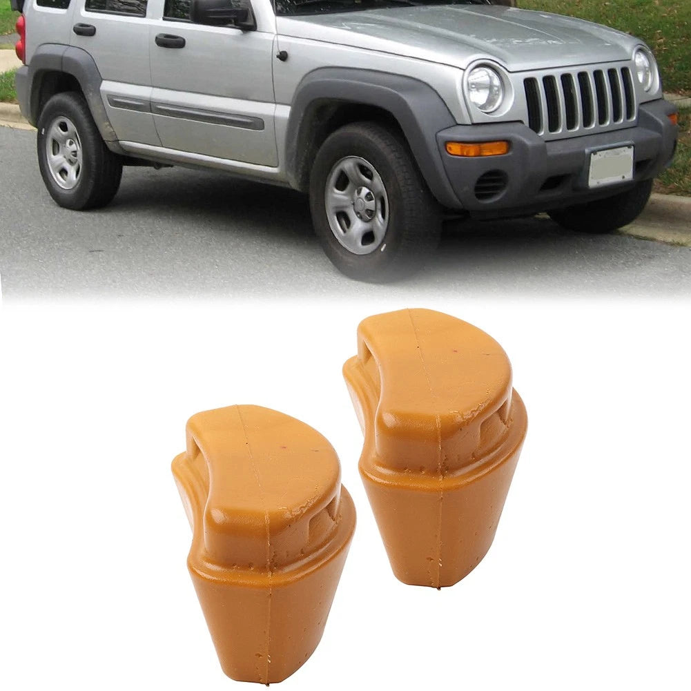 2X Front Upper Jounce Bumper Shock Bump Stop for Jeep Liberty KJ (2002–2007)