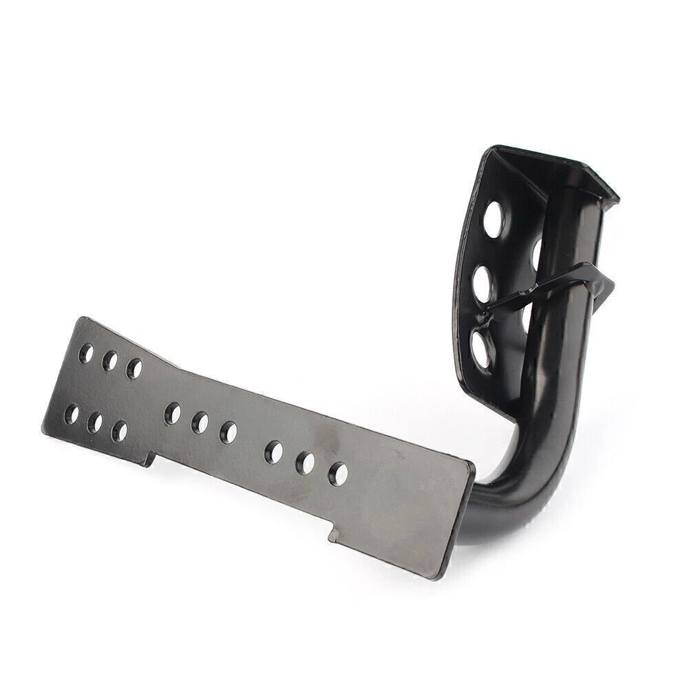 Metal Dead Pedal Foot Rest Kick Panel Left Side for Jeep Wrangler JK (2007–2017)