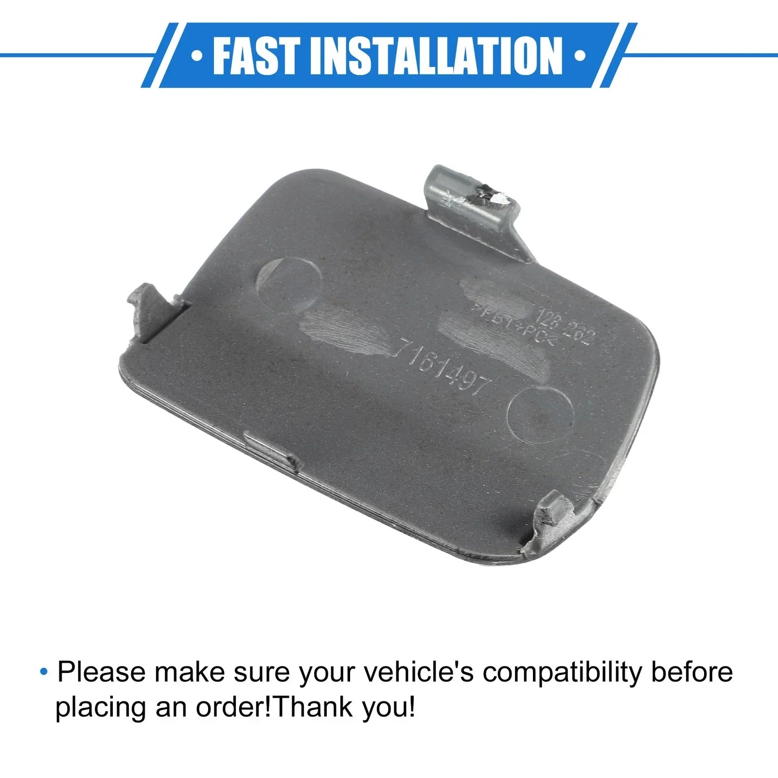 Tow Hook Eye Hole Cover Cap for BMW 3-Series E92 (2007 - 2010)
