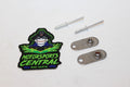 2 Body Mounting Plates for Yamaha EX EXR Sport Limited (F2X-U5175-00-00)
