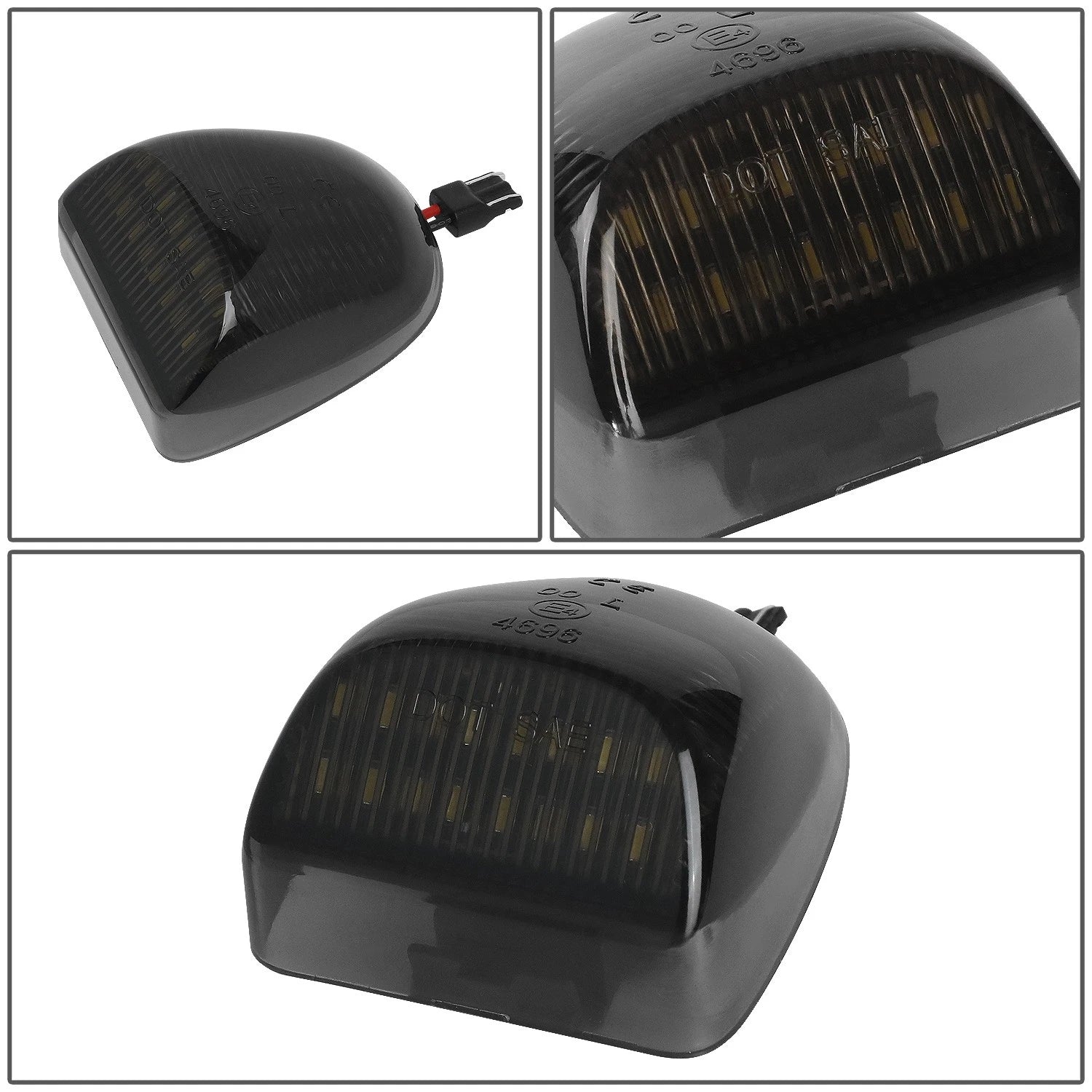 LED License Plate Lights for Chevrolet Silverado/Sierra/Yukon/Escalade (1999–2014)
