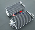 Aluminum Radiator & Red Silicone Hoses for Honda CR125 CR125R (2004)